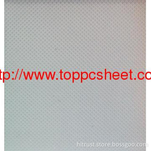 Prismatic pattern light diffusion polycarbonate sheet